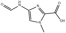 4-甲酰胺基-1-甲基-咪唑-2-甲酸 结构式