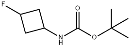 (3-氟环丁基)氨基甲酸叔丁酯,1284249-30-4,结构式