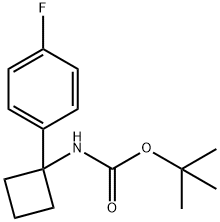 tert-butyl 1-(4-fluorophenyl)cyclobutylcarbaMate|叔丁基(1-(4-氟苯基)环丁基)氨基甲酸酯