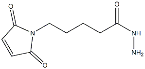 5-(2,5-二氧代-2,5-二氢-1H-吡咯-1-基)戊烷酰肼, 1286754-17-3, 结构式