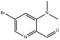 5-BroMo-3-(diMethylaMino)pyridine-2-carbaldehyde