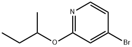 4-broMo-2-sec-butoxypyridine Structure