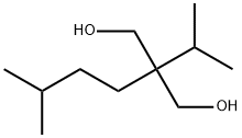 2-Isopentyl-2-isopropylpropane-1,3-diol Structure