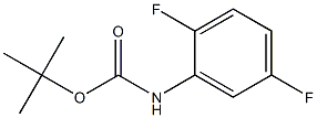 (2,5-Difluoro-phenyl)-carbaMic acid tert-butyl ester Struktur