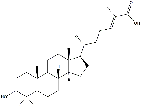 3-ヒドロキシラノスタ-9(11)-24-ジエン-26-酸