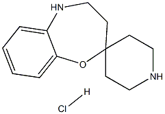 Spiro[1,5-benzoxazepine-2(3H),4'-piperidine], 4,5-dihydro-, hydrochloride Structure