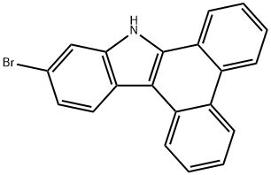 11-溴-9H-二苯并[A,C]咔唑 结构式