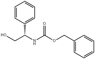 Cbz-(S)-2-phenylglycinol 化学構造式