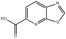 噻唑并[5,4-B]吡啶-5-甲酸 结构式