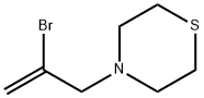 2-BroMo-3-(4-thioMorpholino)prop-1-ene Structure