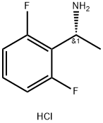 (R)-1-(2,6-二氟苯基)乙胺盐酸盐, 1309598-72-8, 结构式