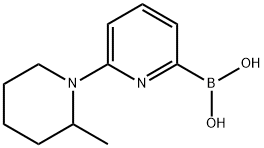 6-(2-METHYLPIPERIDIN-1-YL)PYRIDINE-2-BORONIC ACID|