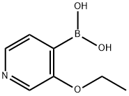 3-Ethoxypyridine-4-boronic acid 化学構造式