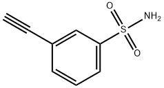 3-ethynylbenzenesulfonamide 化学構造式