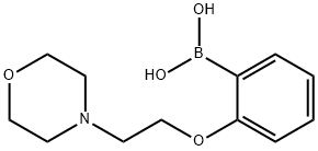 2-(2-吗啉代乙氧基)苯基硼酸,1310930-78-9,结构式