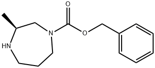 (3S)-1H-1,4-Diazepine-1-carboxylic acid, hexahydro-3-Methyl-, phenylMethyl ester|(S)-1-苄氧羰基-3-甲基-[1,4]二氮杂环庚烷