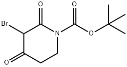 3-BroMo-2,4-dioxo-piperidine-1-carboxylic acid tert-butyl ester|3 - 溴-2,4 - 二氧代哌啶-1 - 羧酸叔丁基酯