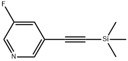 3-fluoro-5-((triMethylsilyl)ethynyl)pyridine|