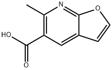 6-Methylfuro[2,3-b]pyridine-5-carboxylic acid Structure