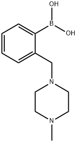 2-((4-Methylpiperazin-1-yl)Methyl)phenylboronic acid Structure