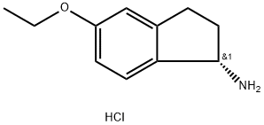 (S)-5-ETHOXY-2,3-DIHYDRO-1H-INDEN-1-AMINE HCL,1312949-70-4,结构式
