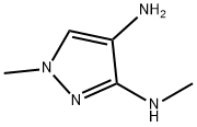 N3,1-二甲基-1H-吡唑-3,4-二胺 结构式