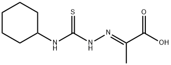 (2E)-2-[2-[(시클로헥실라미노)티옥소메틸]히드라지닐리덴]프로판산