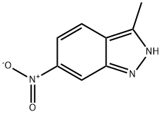 3-Methyl-6-nitro-2H-indazole Struktur