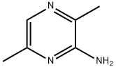 3,6-ジメチルピラジン-2-アミン 化学構造式