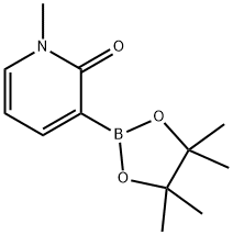1-甲基-2-氧代吡啶-3-硼酸频哪醇酯,1314140-36-7,结构式
