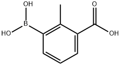 3-Borono-2-Methylbenzoic acid Structure