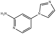 4-(1H-IMidazol-1-yl)pyridin-2-aMine Structure
