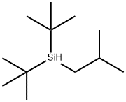二叔丁基异丁基一氢硅烷 结构式