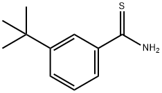 3-(tert-Butyl)benzothioaMide 化学構造式