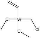 vinyl(chloromethyl)dimethoxysilane Struktur