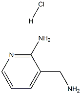 3-(aMinoMethyl)pyridin-2-aMine hydrochloride Structure