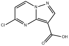 5-Chloropyrazolo[1,5-a]pyriMidine-3-carboxylic acid Struktur