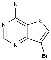 Thieno[3,2-d]pyrimidin-4-amine, 7-bromo-|4-胺基-7 溴噻吩并[3,2-D]嘧啶