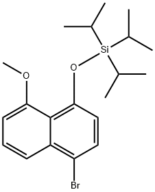 (4-broMo-8-Methoxynaphthalen-1-yloxy)triisopropylsilane price.