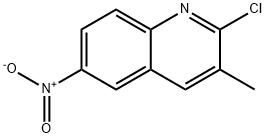 2-CHLORO-3-METHYL-6-NITROQUINOLINE,132118-33-3,结构式