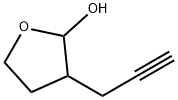 3-(Prop-2-yn-1-yl)tetrahydrofuran-2-ol Structure