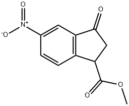 Methyl 3-oxo-5-nitro-2,3-dihydro-1H-indene-1-carboxylate
