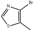 4-ブロモ-5-メチルチアゾール 化学構造式