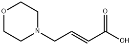 (E)-4-吗啉丁-2-烯酸,1323199-72-9,结构式