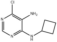 6-Chloro-N4-cyclobutyl-pyriMidine-4,5-diaMine,132332-63-9,结构式