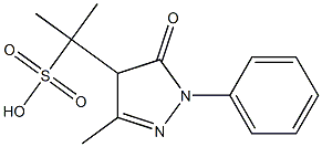 2-(3-メチル-5-オキソ-1-フェニル-4,5-ジヒドロ-1H-ピラゾール-4-イル)プロパン-2-スルホン酸