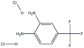 4-(三氟甲基)-1,2-苯二胺二盐酸盐 结构式