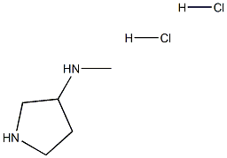 N-Methylpyrrolidin-3-aMine dihydrochloride Structure
