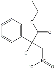ethyl 2-hydroxy-3-nitro-2-phenylpropanoate Structure