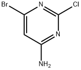 6-bromo-2-chloropyrimidin-4-amine Structure